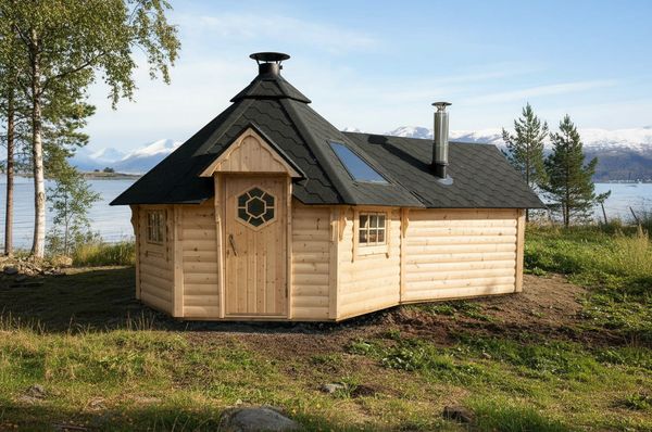 Hovedbillede Grillhytte 9.2 med sauna Premium
