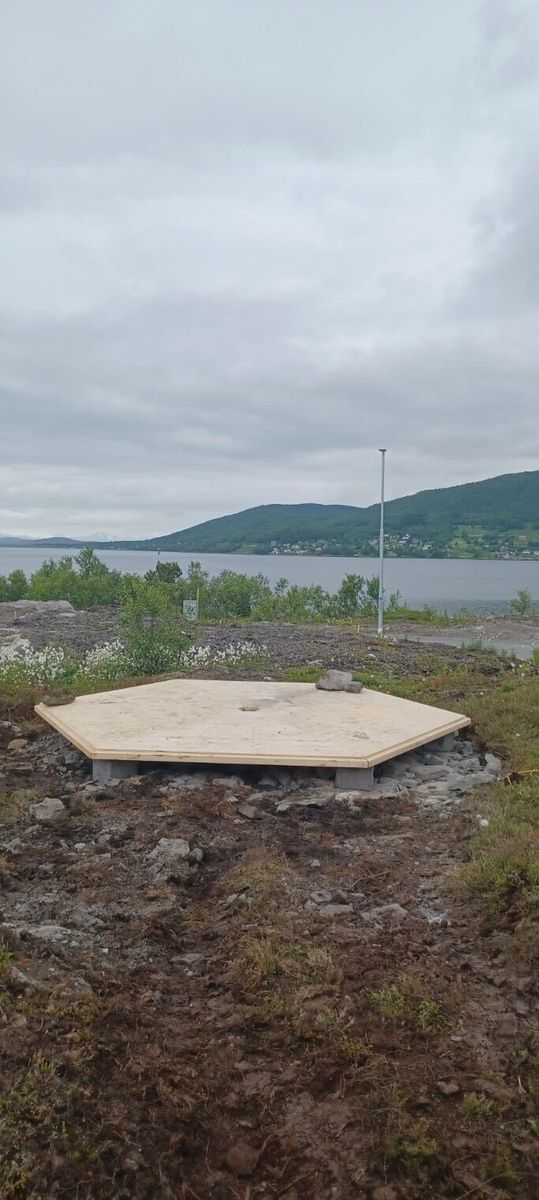 Grillhytte Royal 10 - Ret væg