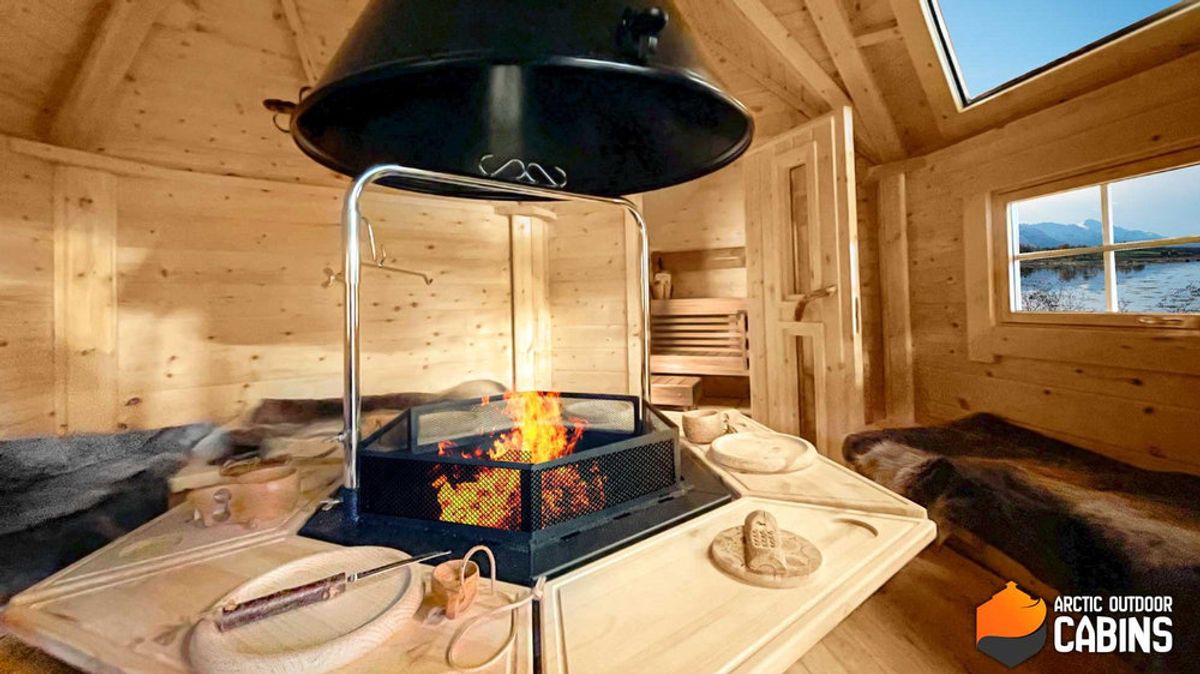 Grillhytte 9.2 med sauna Premium
